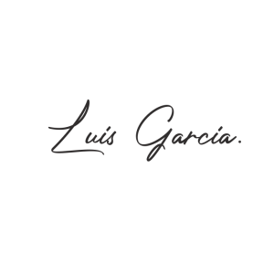 Firma Dr. Luis García López. Dr. Luis García López .Dr. Luis García López.
